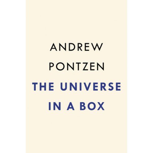 (영문도서) The Universe in a Box: Simulations and the Quest to Code the Cosmos Hardcover, Riverhead Books