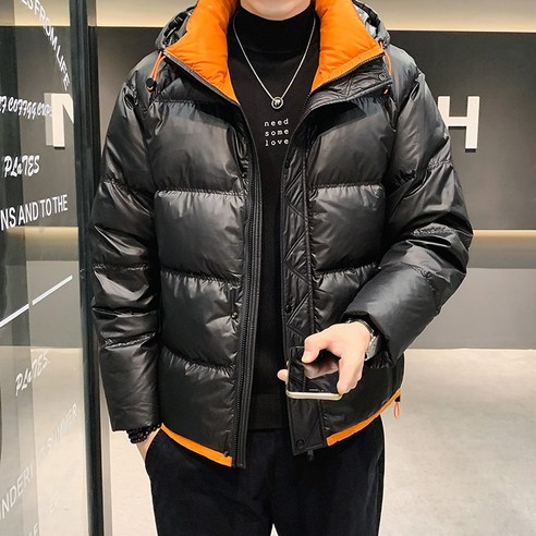Cold Fly 남성 겨울 방풍 보온 방한 패딩 점퍼 90% 화이트 오리털