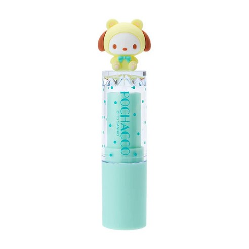 일본 정품 산리오 피규어 립밤 캐릭터 립크림 유아립케어, 1개, 3.8g, 포차코