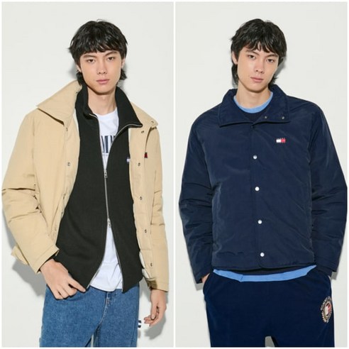 타미진스 남성 배지 다운 재킷 T32E7QJC40TMT2 TOMMY JEANS186647