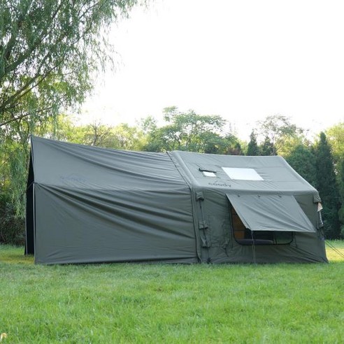 넓고 편리한 4계절 럭셔리 캠핑, 쿠디 팽창식 텐트 8.0