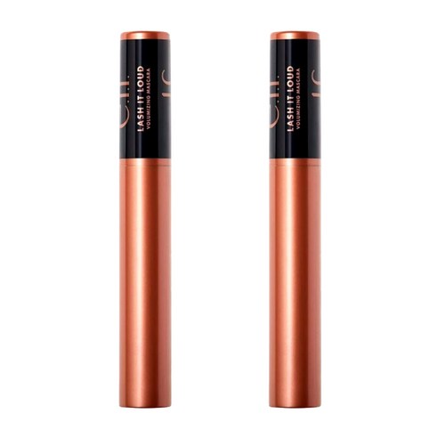 elf 래쉬 잇 라우드 볼류마이징 마스카라 7g, 2개, Black
