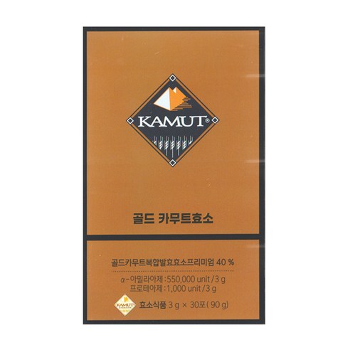 카무트 골드 카무트효소 3g x 30포, 1박스