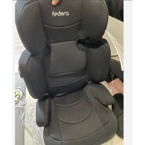 페도라 바오 ISOFIX 벨트장착 겸용 주니어 카시트, 스틸블랙