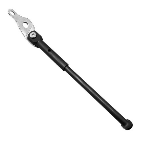 SJSHOP 경량 자전거 킥 스탠드 16 "Brompton를위한 합금 자전거 측 대, 검정, 알루미늄 합금