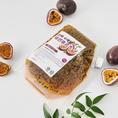 상큼함이 가득한 푸드마실 백향과청으로 당신의 하루를 특별하게 만드세요!