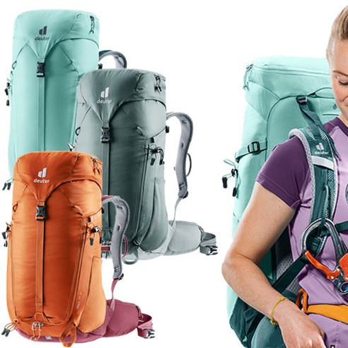 도이터 트레일 28L SL 여자 등산 가방 28리터 하이킹 트레킹 배낭 3440623, one size, 여성 1377 glacier-deepsea