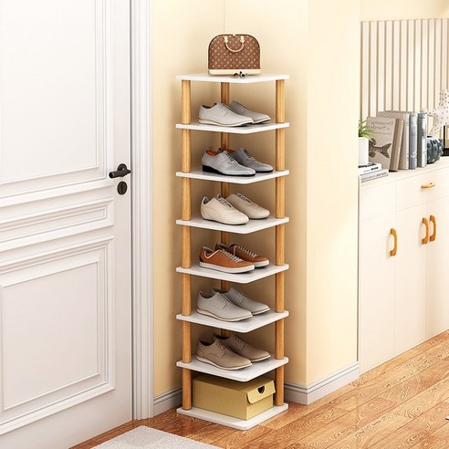 좁은 현관, 답답한 신발 정리? 깔끔함으로 바꾸는 마법, 필요해썹 우드신발장! 우드신발장
