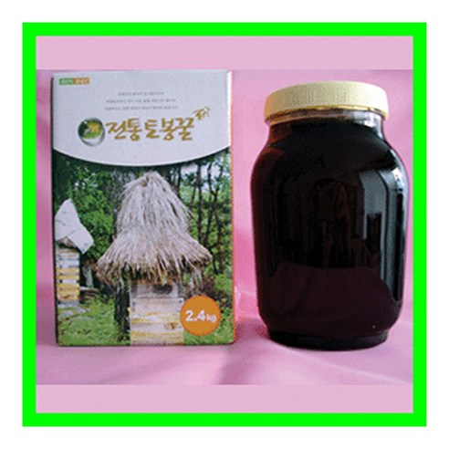 지리산뱀사골 토종 꿀 영농조합의 전통 재래방식 한봉 토종 벌꿀, 2.4kg, 1개 
꿀/프로폴리스