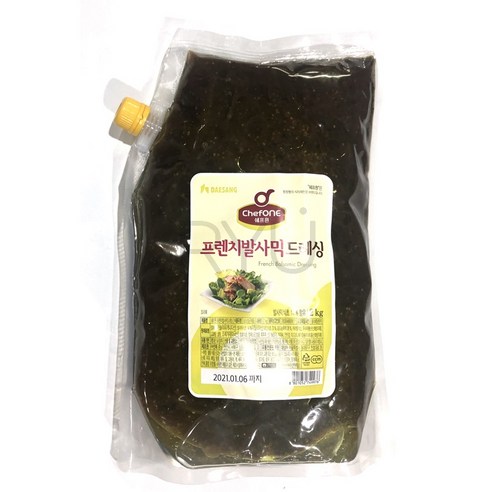 쉐프원 프렌치 발사믹 드레싱, 2kg, 1개
