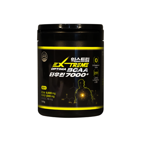   Extreme OPTIMA BCAA Taurine 7000+, 300g/1 barrel (for 1 month), 300g, 1 piece