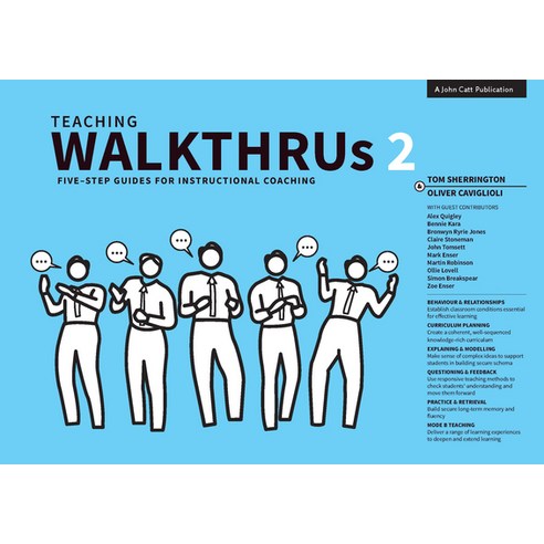 Teaching Walkthrus 2: Five-Step Guides to Instructional Coaching Paperback, John Catt Educational, English, 9781913622473