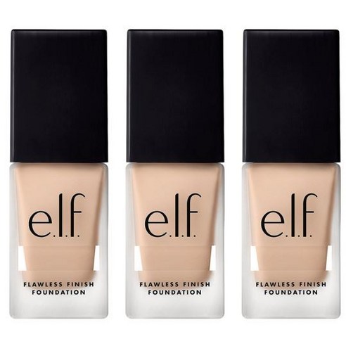 elf 플로리스 피니쉬 파운데이션 20ml, Natural(Previously Porcelain), 3개