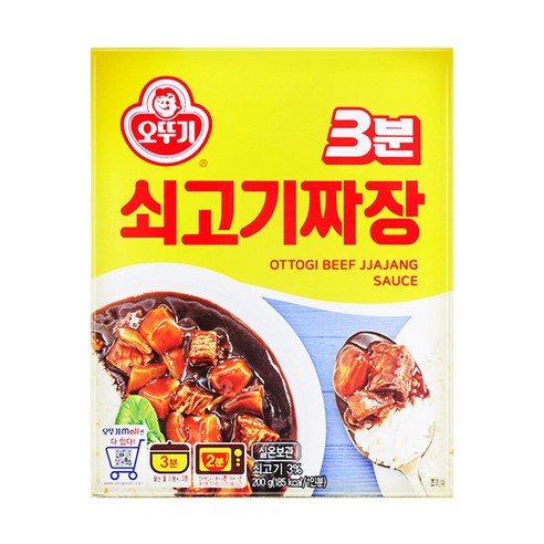 오뚜기 3분쇠고기짜장 200g, 1개