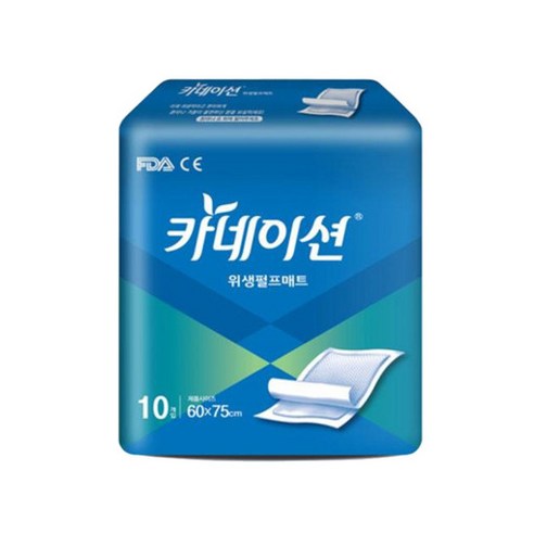 카네이션 깔개매트 산모패드 10개입X20팩, 10개