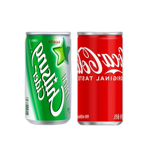 양심상점 롯데칠성 칠성사이다 코카콜라 190ml 각15캔씩 총30캔 추천상품, 탄산, 칠성사이다제로355mlx24캔, 30개