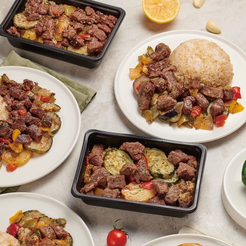 건강한 삶을 위한 완벽한 선택, 단백질 집중 체육관 도시락