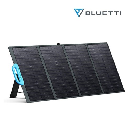 BLUETTI 블루에티 120W 200W 350W태양광 패널 휴대용 solar panel캠핑용 접이식 솔라 초고속충전 차량용야외용 방수 전지판, BLACK, 1개