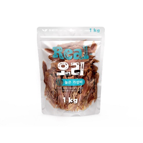 인네이처 리얼 오리 사사미 1kg, 1개