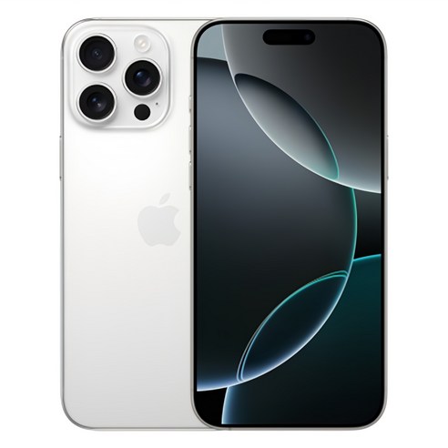 Apple 정품 아이폰 16 Pro Max 자급제, 화이트 티타늄, 256GB