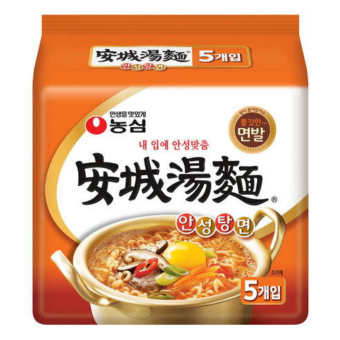 농심 안성탕면 125g, 25개