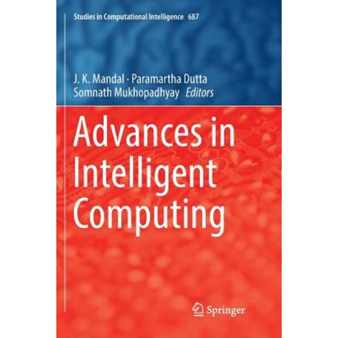 (영문도서) Advances in Intelligent Computing Paperback, Springer, English, 9789811342868