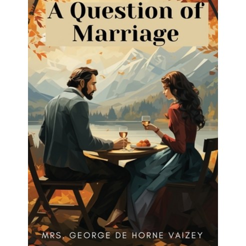 (영문도서) A Question of Marriage Paperback, Prime Books Pub, English, 9781835911907