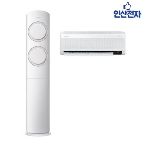 삼성 Q9000 투인원 에어컨 19평+6평 AF19B6474GZR 실외기포함