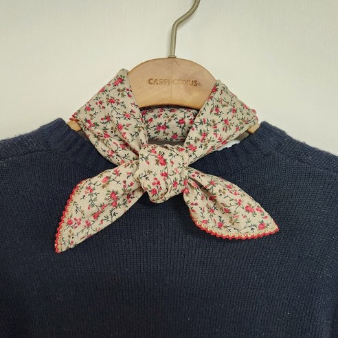 보라월드 국내산 성인목수건 목손수건 스카프