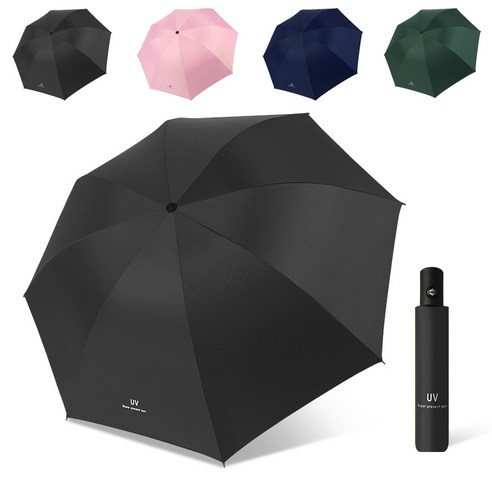 올라이프지 3단 자동 우산 UV 자외선 차단 우양산 원터치 암막 양산