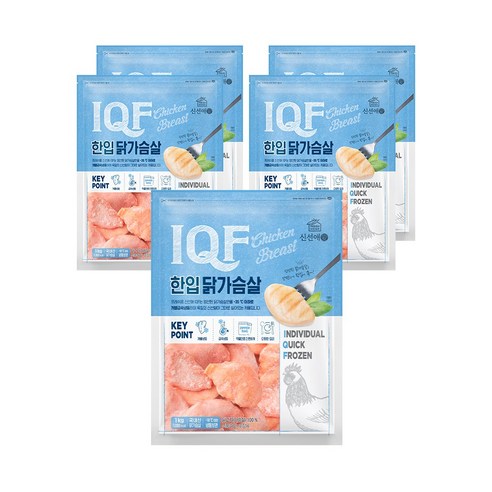 [잇팅나우ㅣ인기상품] 풍부한 단백질의 원천: 신선애 IQF 한입 닭가슴살의 매력 [EatingNOWㅣ추천상품]
