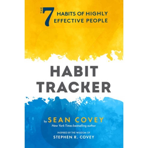 (영문도서) The 7 Habits of Highly Effective People: Habit Tracker Paperback, Mango, English, 9781684810857