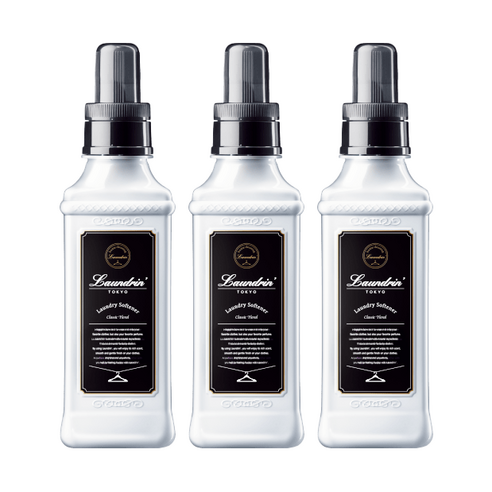 란도린 고농축 섬유유연제 클래식 플로랄향, 600ml, 3개