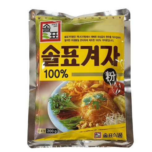 솔표 겨자 200g 1개, 10개
