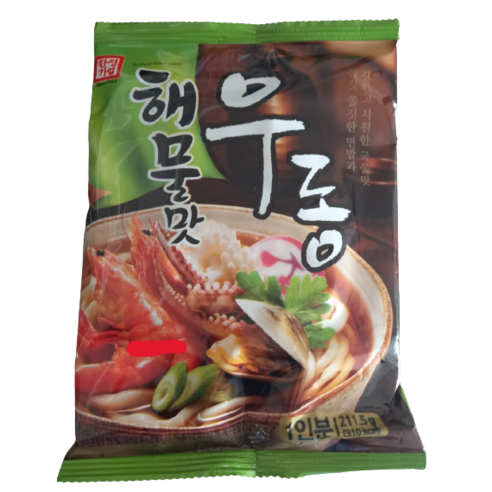 한성기업 해물맛 우동, 211.5g, 3개