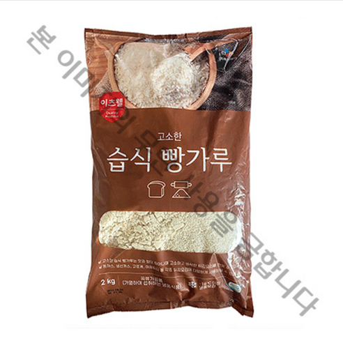 이츠웰 고소한 습식 빵가루 2Kg, 5개