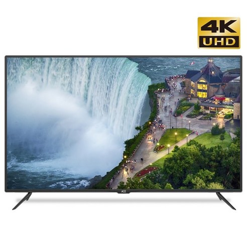 에이스 55인치 TV 4K UHD 삼성패널 고화질 안전배송 무료스탠드설치, 55인치TV 제품만 받기