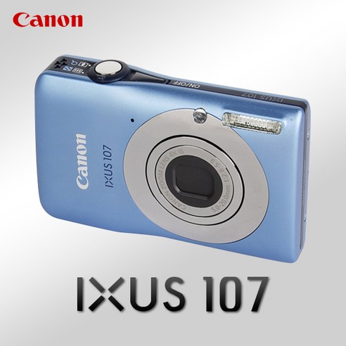 캐논 정품 IXUS 107 스마트오토 광학4배줌 디카 k, 4GB 메모리+케이스+리더기