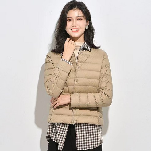 YUEWAN 여성 오리털 프리미엄 경량패딩