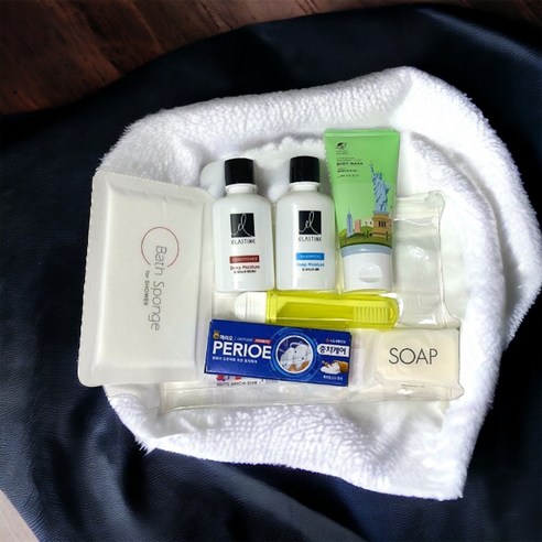 여행 필수품을 깔끔하게 정리하는 디키치 여행용 세면도구 키트