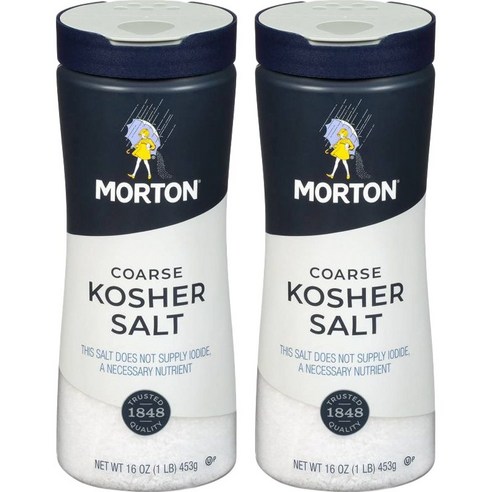몰튼솔트 코어스 솔트, 453g, 2개