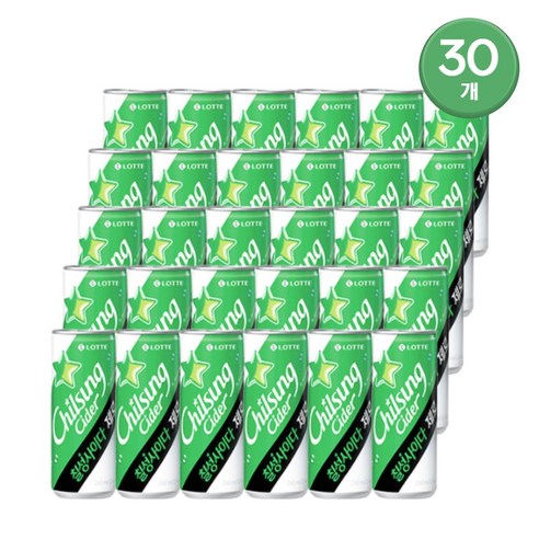 롯데 칠성사이다 제로, 250ml, 60개