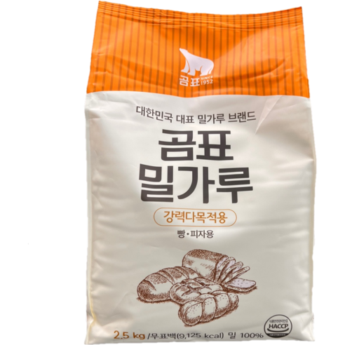 곰표 강력 밀가루 2.5kg, 1개 가루/조미료/오일 Best Top5