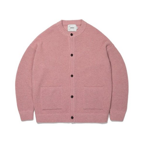 사운즈라이프 Heavy Wool Cardigan Pink