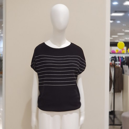 [조이너스 ]여성 니트 여름니트 라운드넥 스트라이프 니트 JADU5WSL0700 아이잗바바