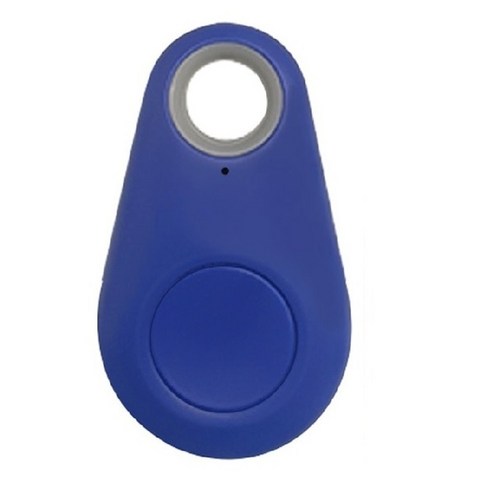 강아지위치추적기 스마트태그 미아방지 위치추적기 미니 패션 스마트 개 애완 동물 블루투스 40 GPS 추적기 분실 방지 알람 태그 무선 가방 지갑 키 파인더 로케이터, 1개, BDark Blue