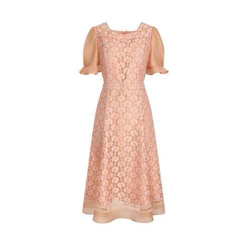 [백화점매장 정품출고] JJ지고트 오간자 플로럴 레이스 원피스GL6A0OP30