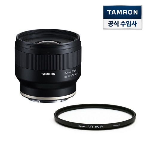 탐론17-50 탐론 20mm F/2.8 Di III OSD M1:2 F050 소니렌즈 + 겐코 AIR MC 67mm 필터 Best Top5