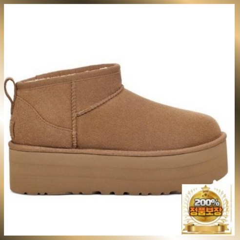 [국내배송] UGG 어그 CLASSIC ULTRA MINI PLATFORM 1135092-CHE
