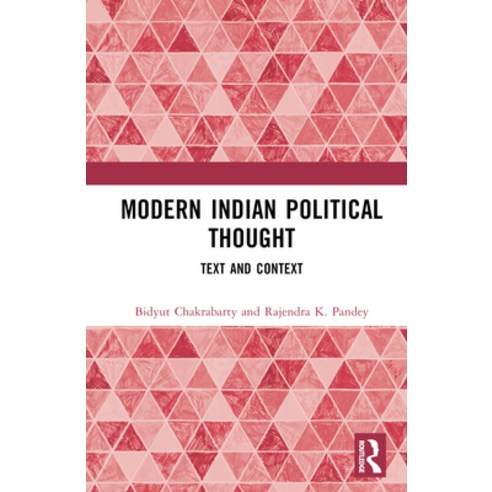 (영문도서) Modern Indian Political Thought: Text and Context Hardcover, Routledge Chapman & Hall, English, 9781032509082